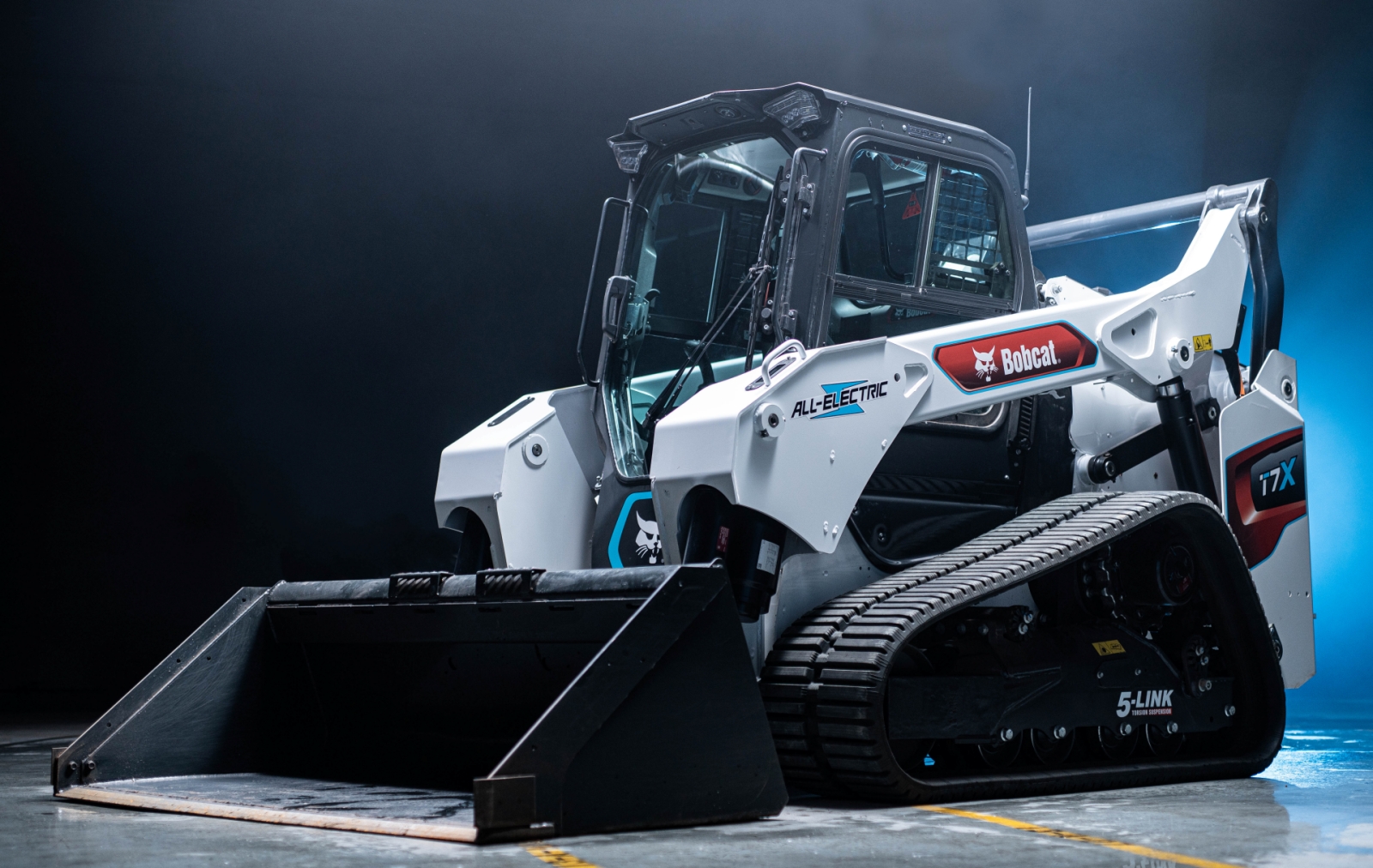 Doosan Bobcat’s all-electric construction equipment ‘T7X.’